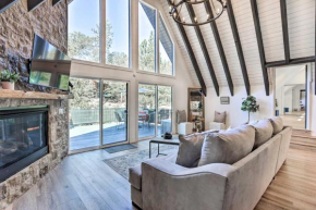 Luxe Timberland Villa with Lake Arrowhead Access!